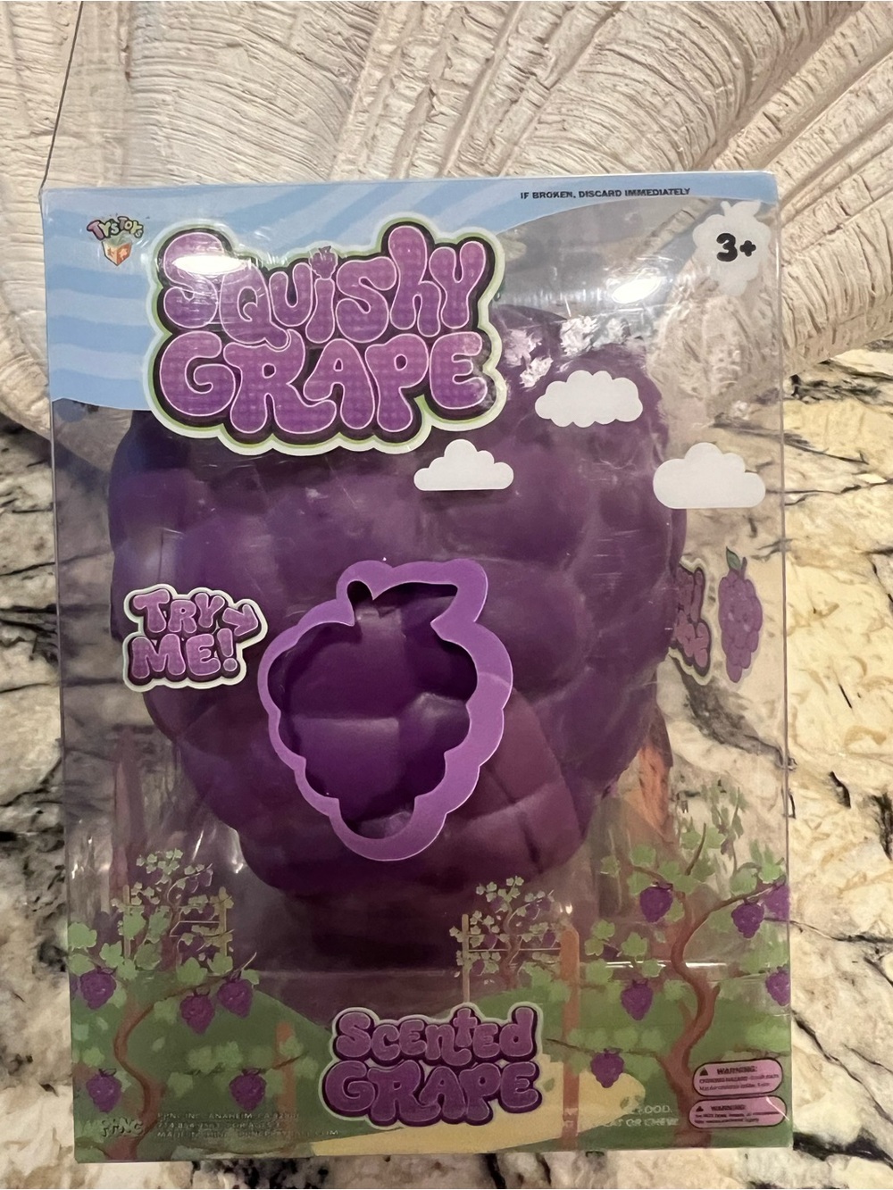 JUMBO Squishy 🍇 Grape Scented #viralsquishy #jumbosquishy #trendingtoys #viral